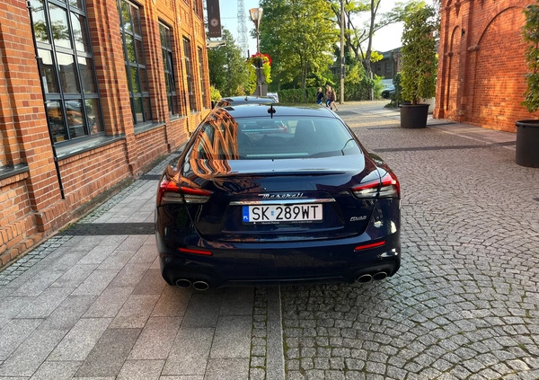 Maserati Ghibli cena 290000 przebieg: 54000, rok produkcji 2021 z Gdańsk małe 46